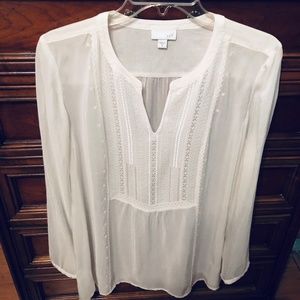 JJill silk shirt/ medium/ new
